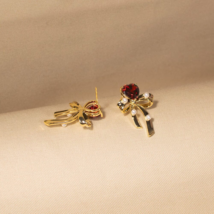 Cupid's Knot Earrings - Edgy Collection