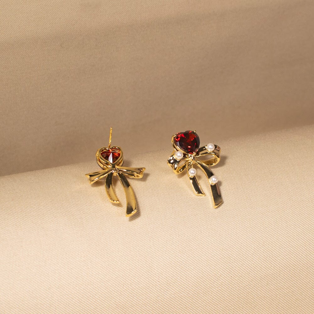 Cupid's Knot Earrings - Edgy Collection