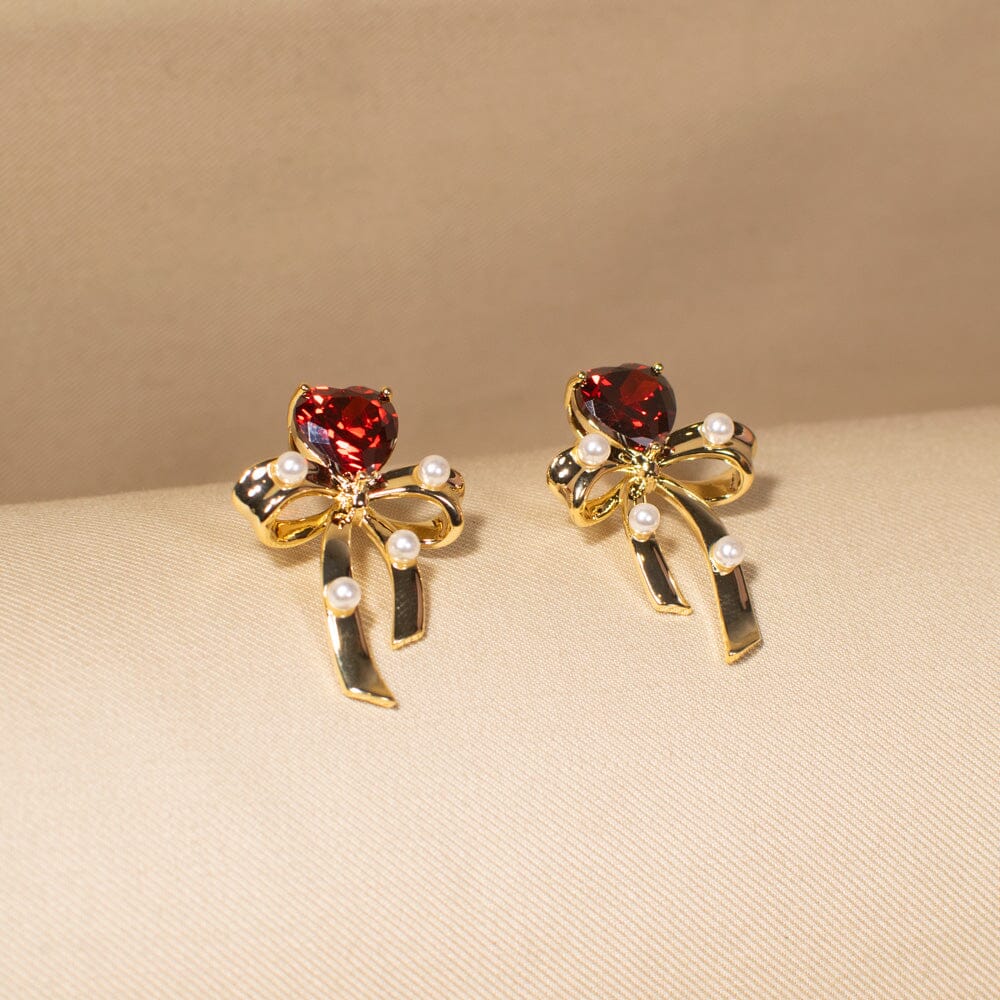 Cupid's Knot Earrings - Edgy Collection