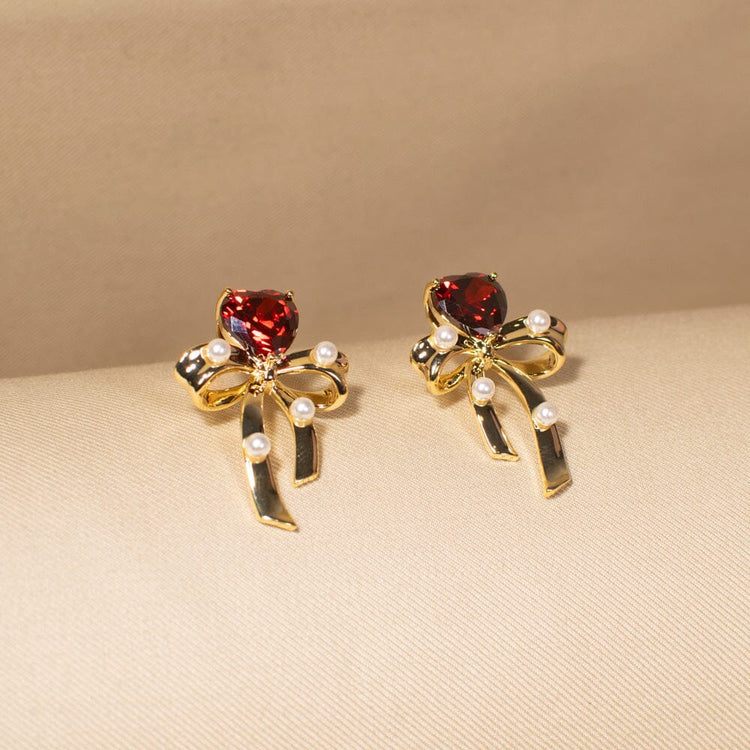 Cupid's Knot Earrings - Edgy Collection