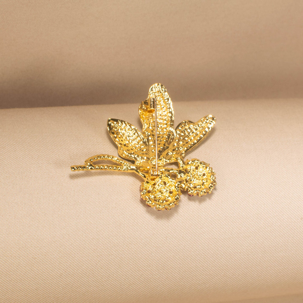 Cyan Garden Charm Brooch