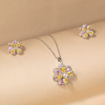 Daisy Dreams Pendant Set - Edgy Collection