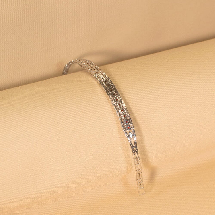 Dazzle Line Bracelet - Glitterati Collection