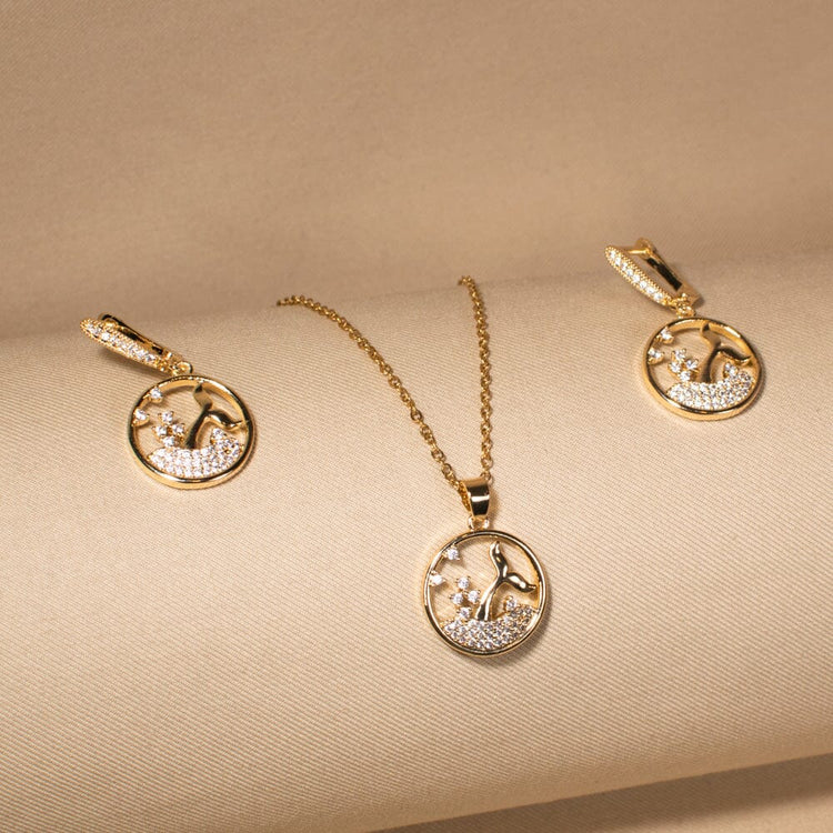 Deep Sea Whisper Pendant Set