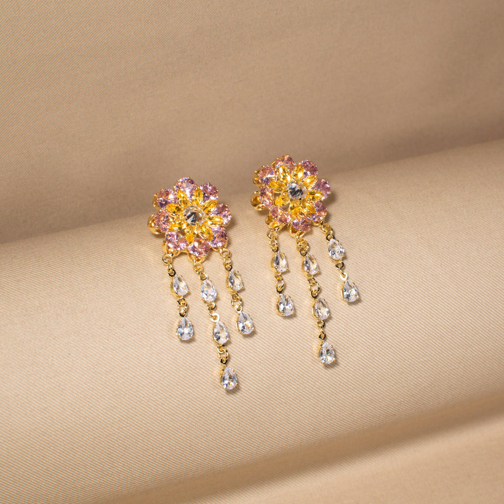 Dewy Meadow Chandelier Earrings