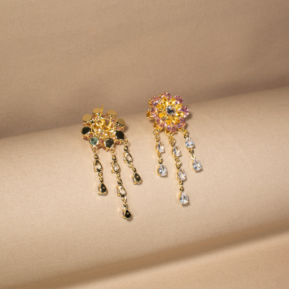 Dewy Meadow Chandelier Earrings