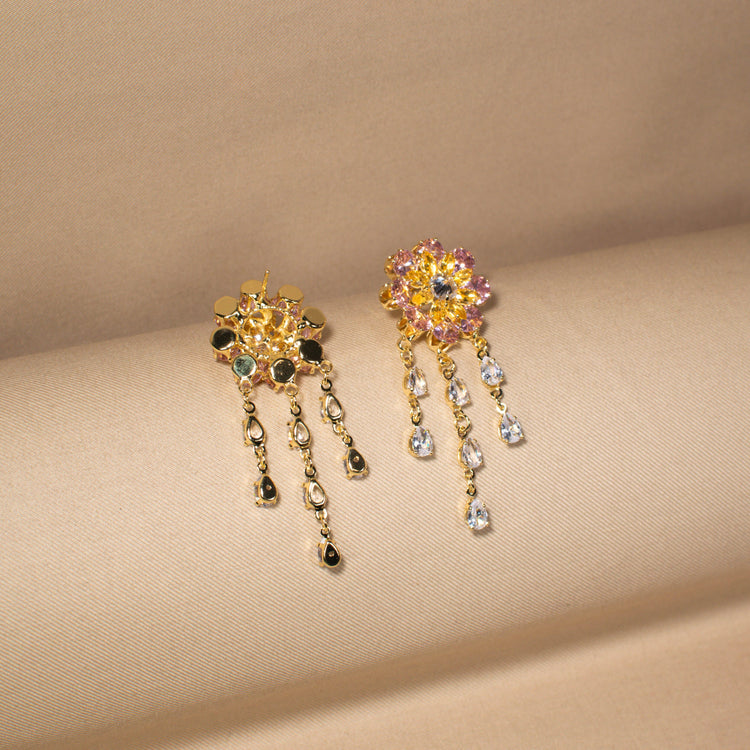 Dewy Meadow Chandelier Earrings