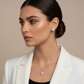 Diamond Dust Pendant Set - Minima Collection