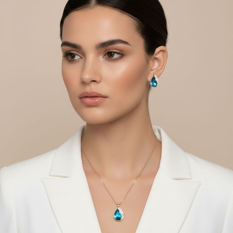 Divasa Pendant Set - Blue - Minima Collection