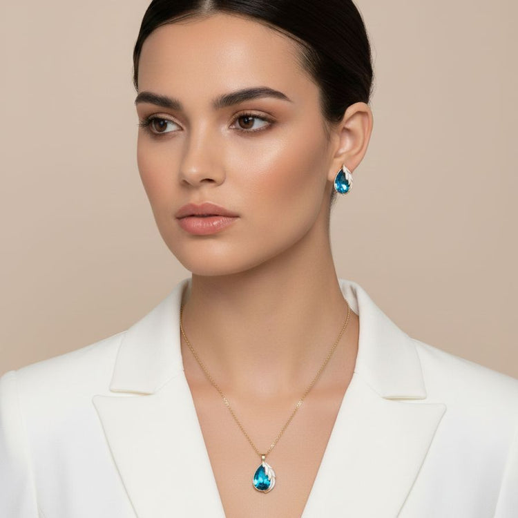 Divasa Pendant Set - Blue - Minima Collection