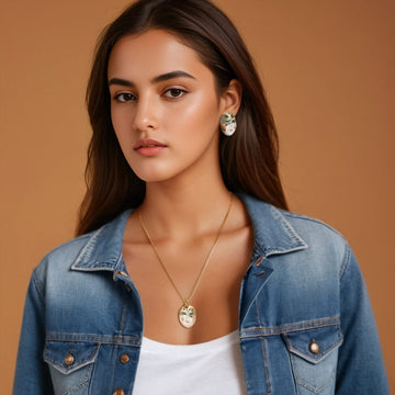 Drama Queen Statement Pendant Set - Edgy Collection