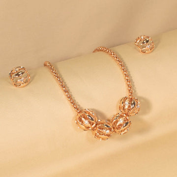 Droplets Statement Necklace - Edgy Collection