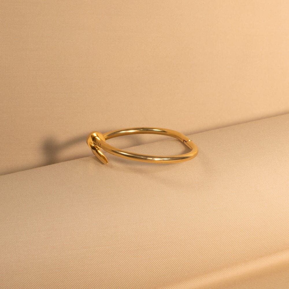 Nail Shaped Bangle - Edgy Collection