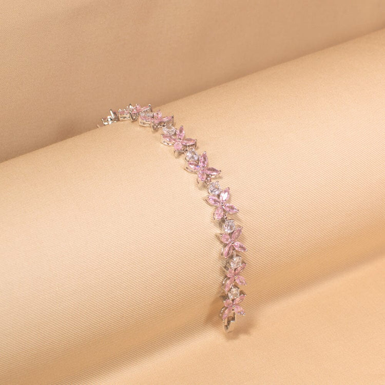 Elysia Luxury Bracelet - Pink - Glitterati Collection