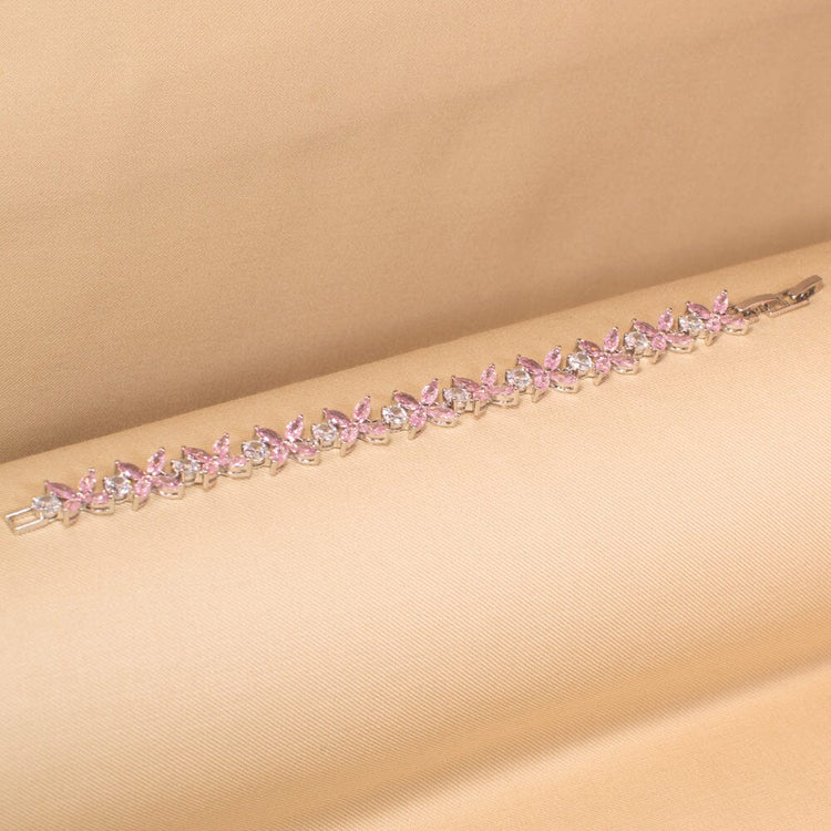 Elysia Luxury Bracelet - Pink - Glitterati Collection