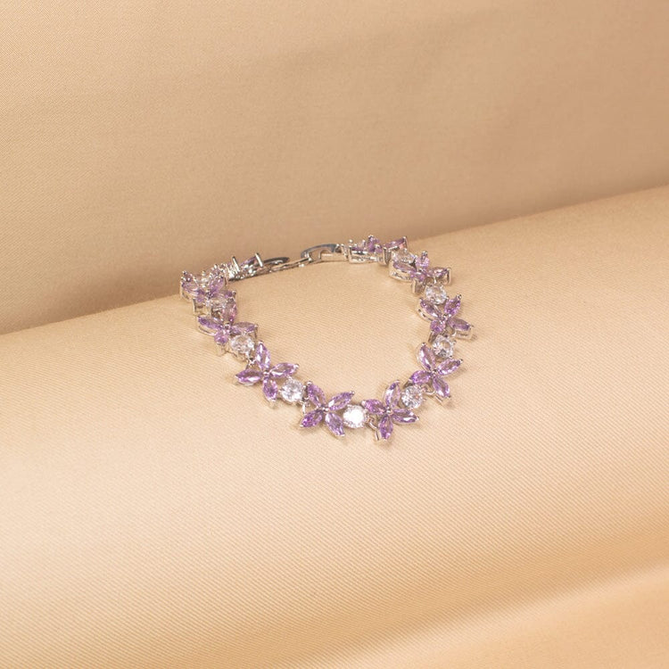 Elysia Luxury Bracelet - Purple - Glitterati Collection
