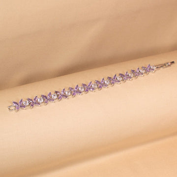 Elysia Luxury Bracelet - Purple - Glitterati Collection