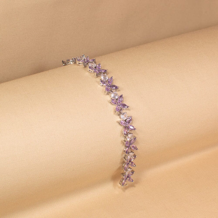 Elysia Luxury Bracelet - Purple - Glitterati Collection