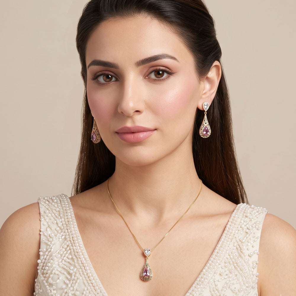 Elysian Tear Pendant Set