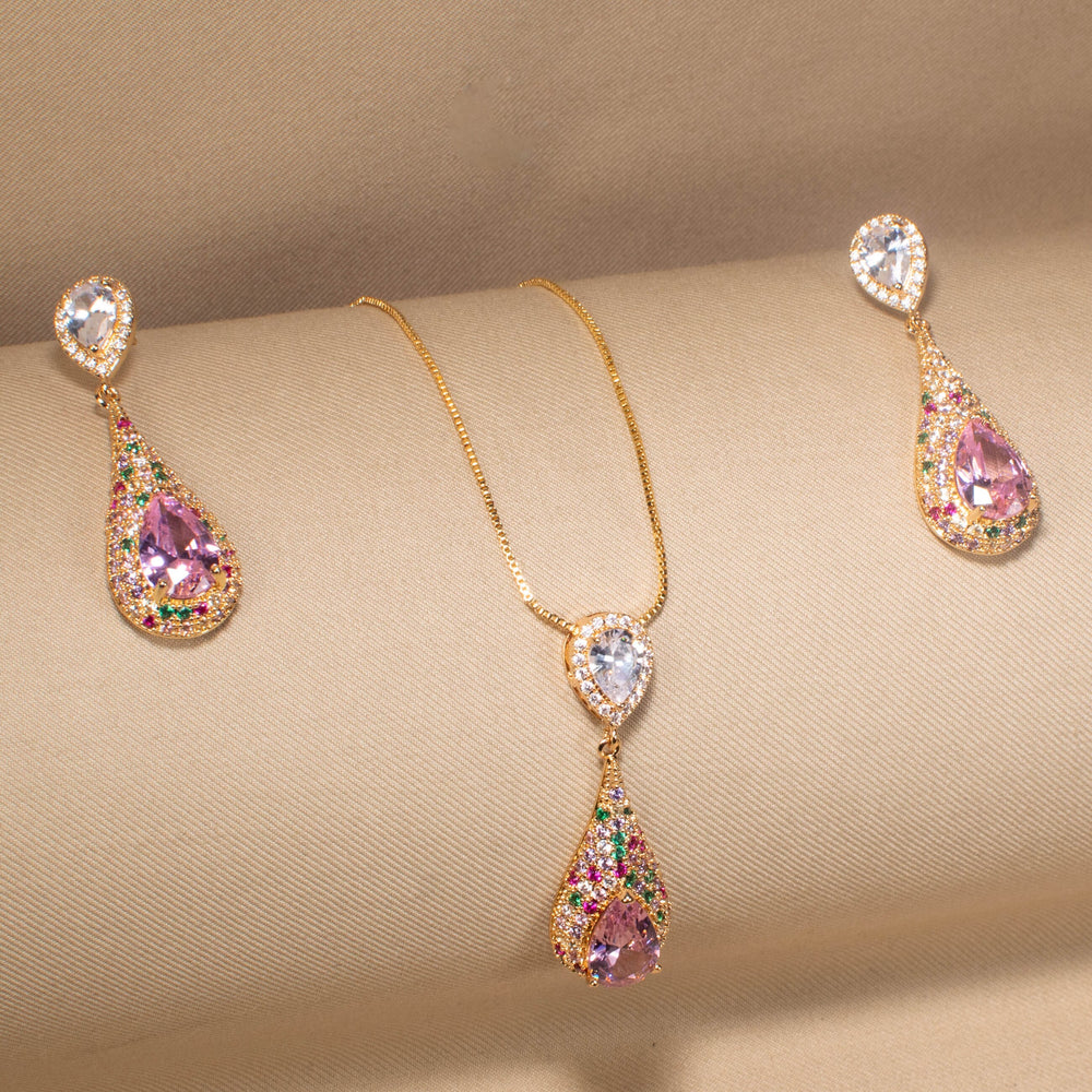Elysian Tear Pendant Set