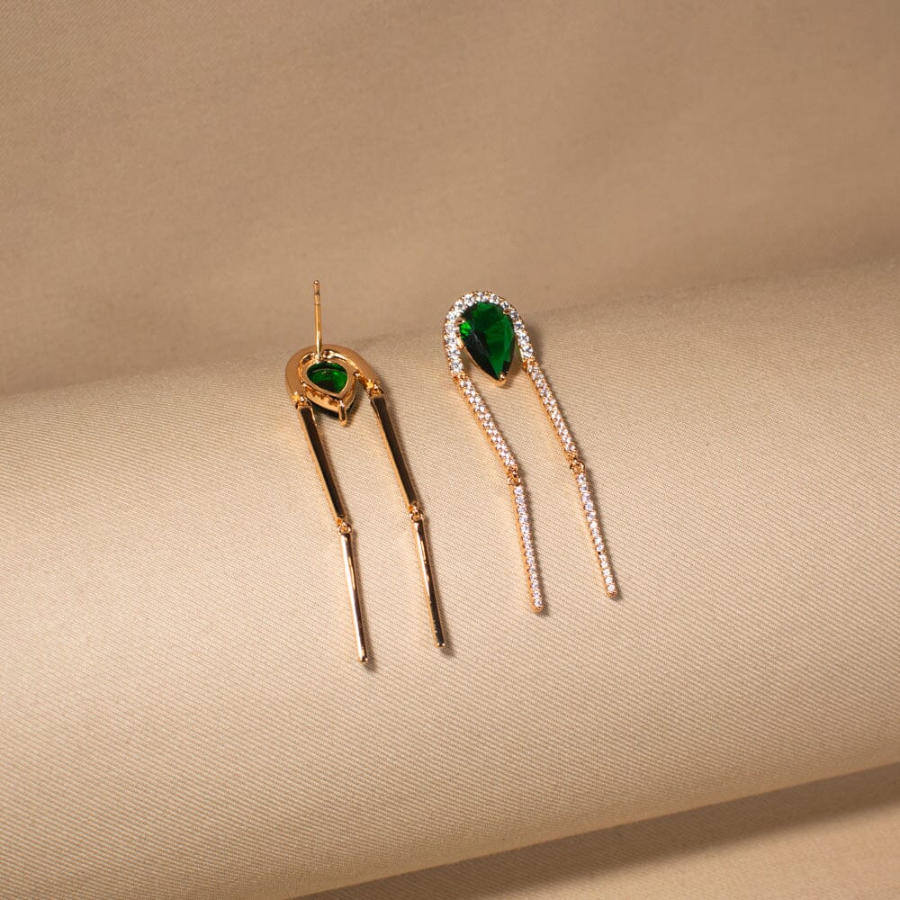 Emerald Arch Danglers