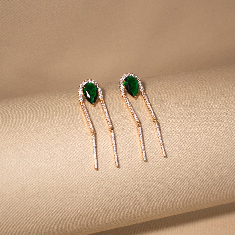 Emerald Arch Danglers