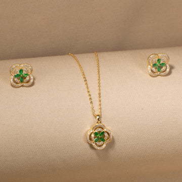 Emerald Clover Glow Set