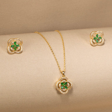 Emerald Clover Glow Set