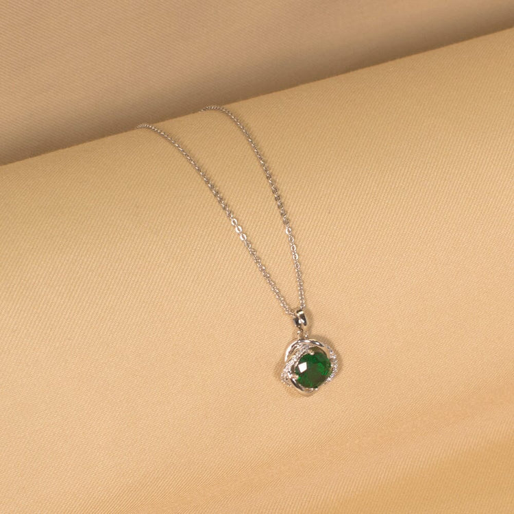 Emerald Glow Pendant Set - Minima Collection