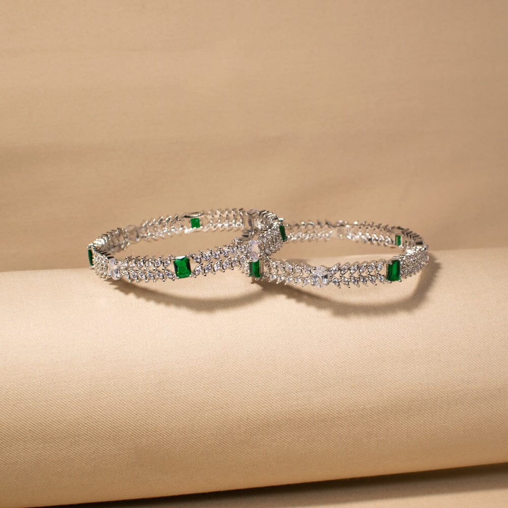 Emerald Grace Bangles