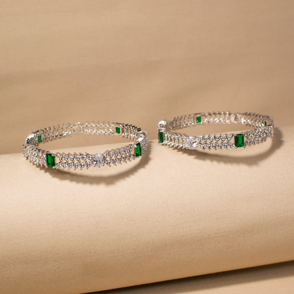Emerald Grace Bangles