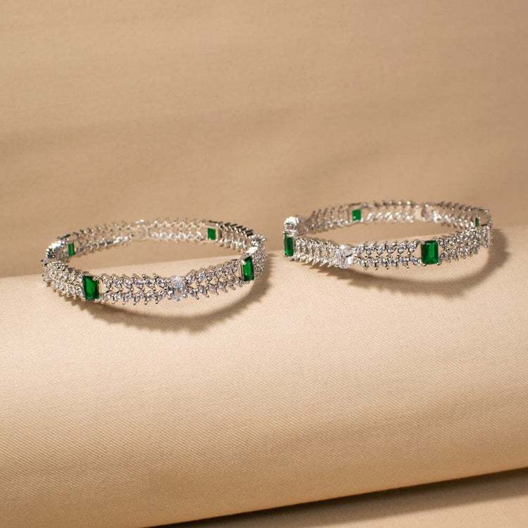Emerald Grace Bangles