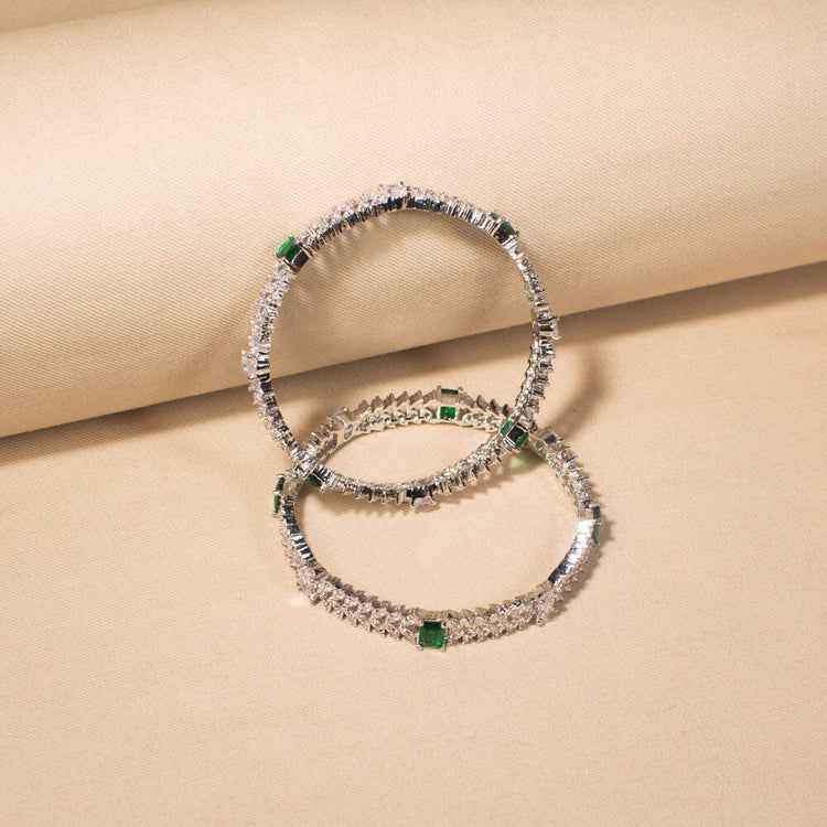 Emerald Grace Bangles