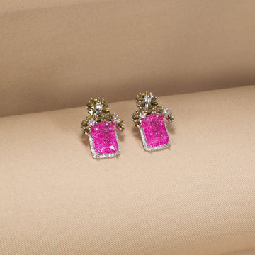 Emmeline Studs - Pink