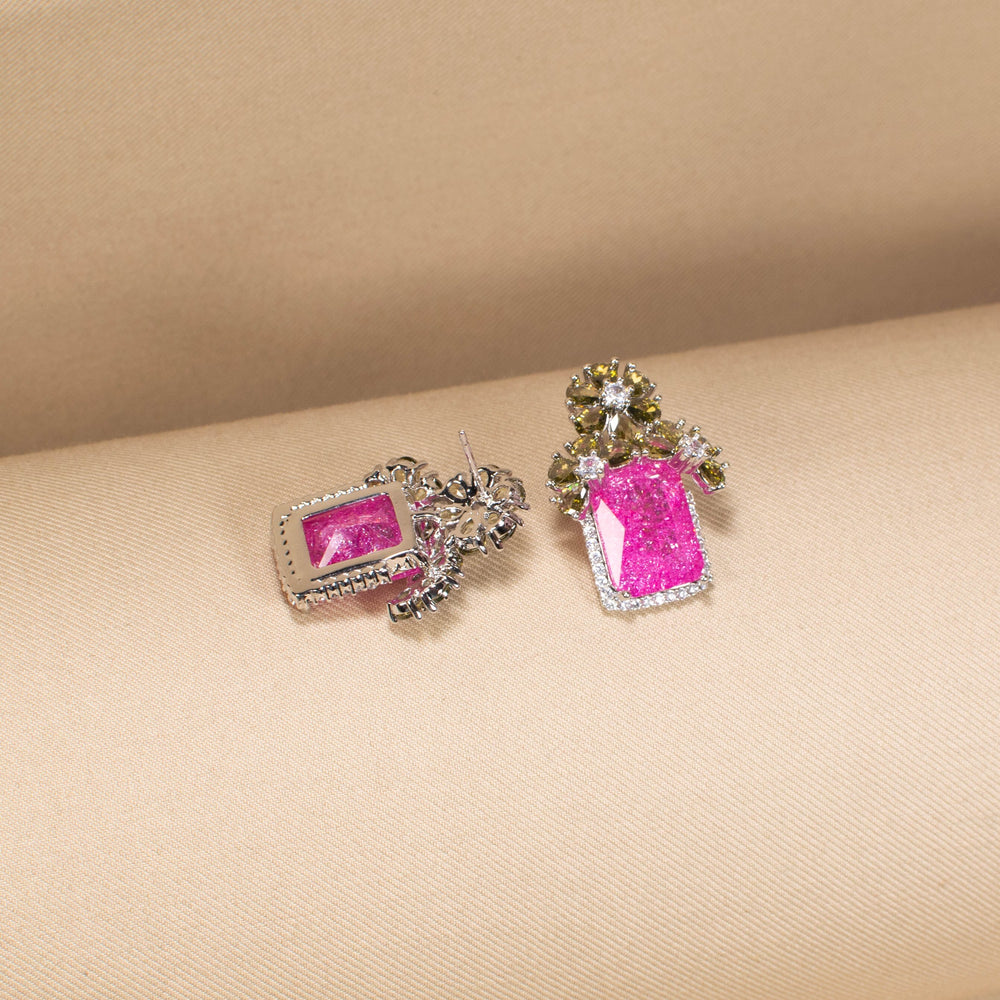 Emmeline Studs - Pink