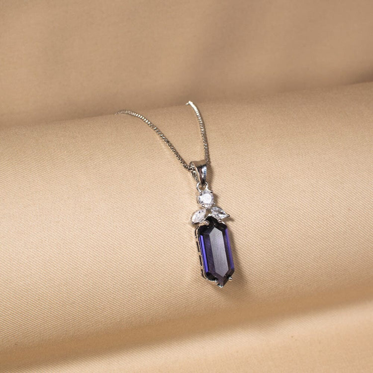 Endless Evening Pendant Set - Purple