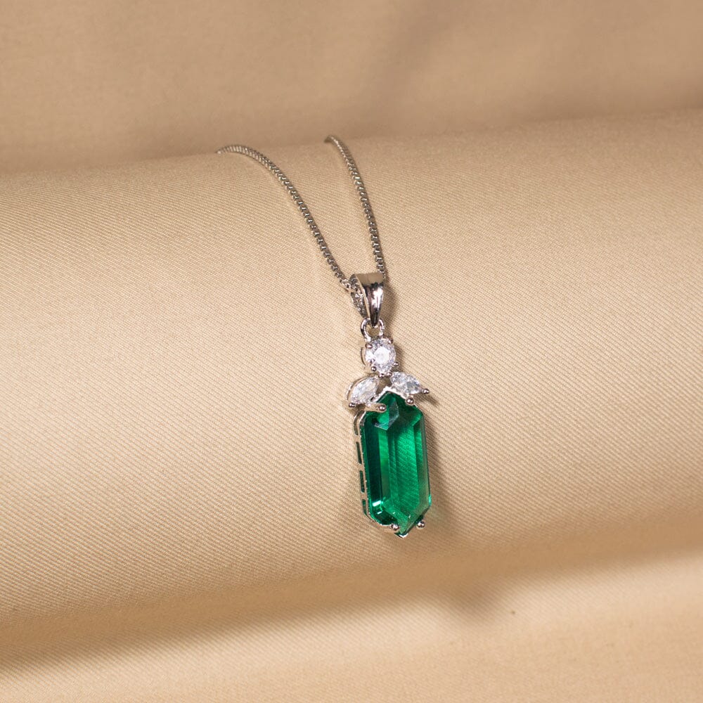Endless Evening Pendant Set - Green