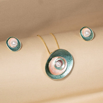 Enigma Pendant Set-Edgy Collection