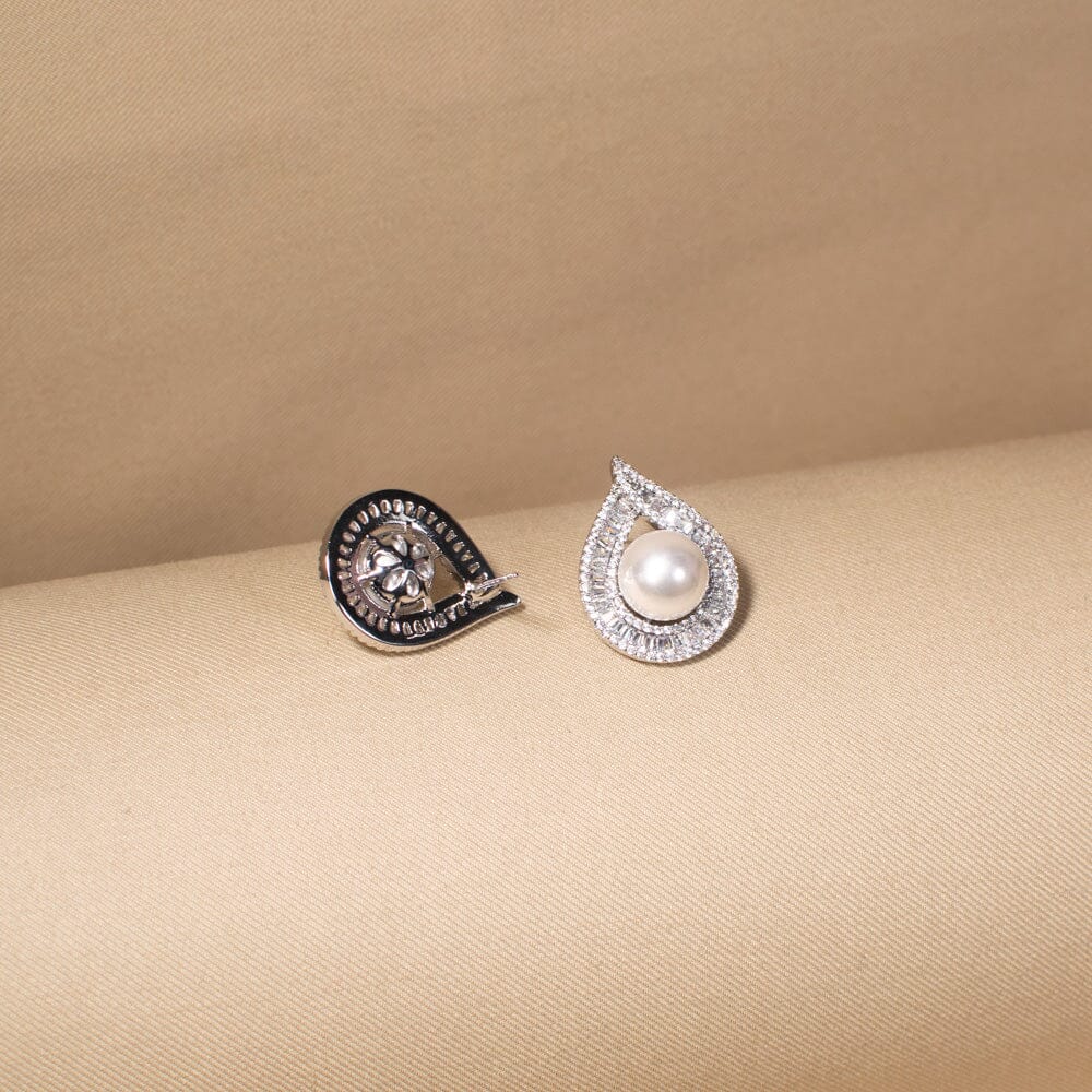 Eternal Pearl Halo Studs