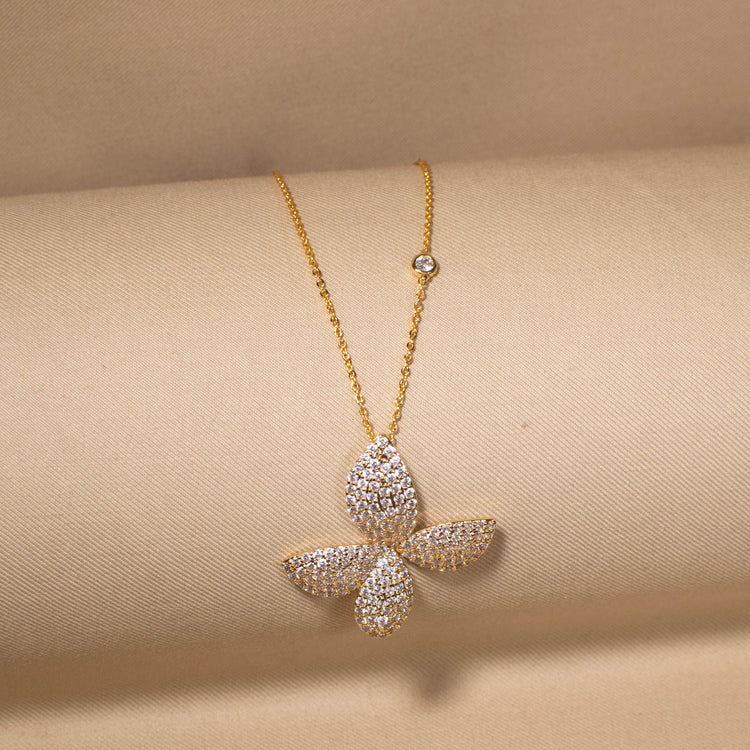 Eternal Spark Luxe Pendant Set - Golden