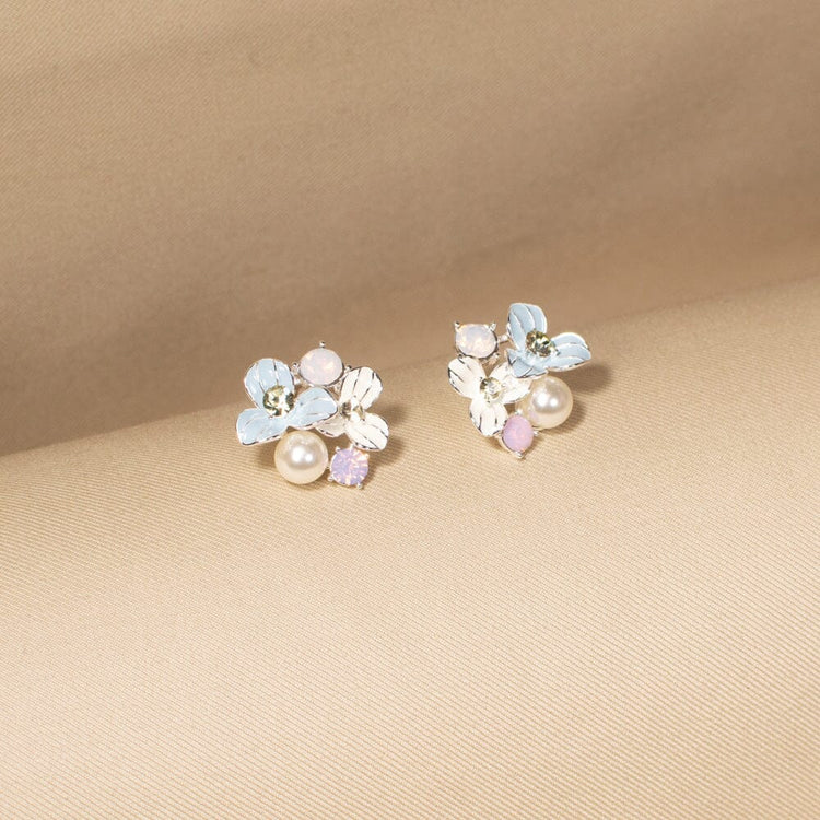 Ethereal Floral Studs - Nature Collection