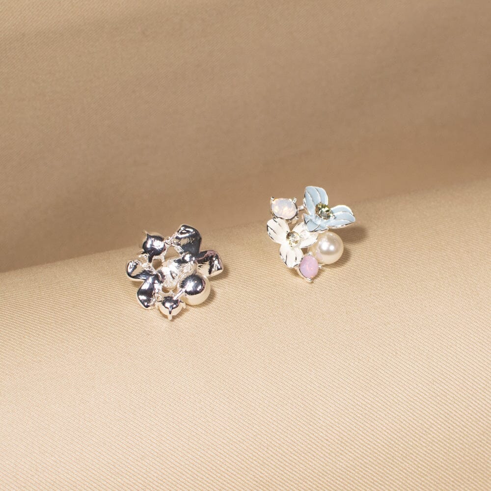 Ethereal Floral Studs - Nature Collection