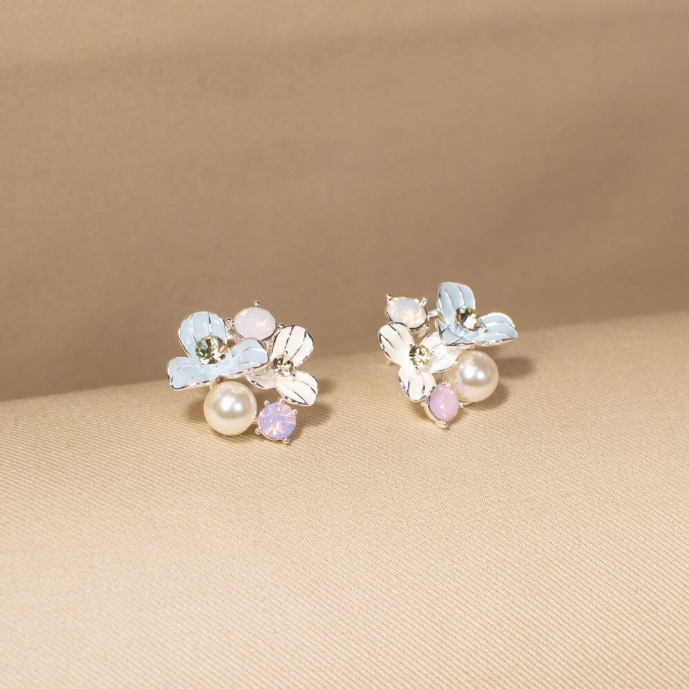 Ethereal Floral Studs - Nature Collection