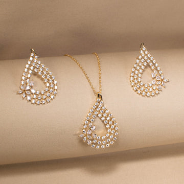 Ethereal Pulse Pendant Set