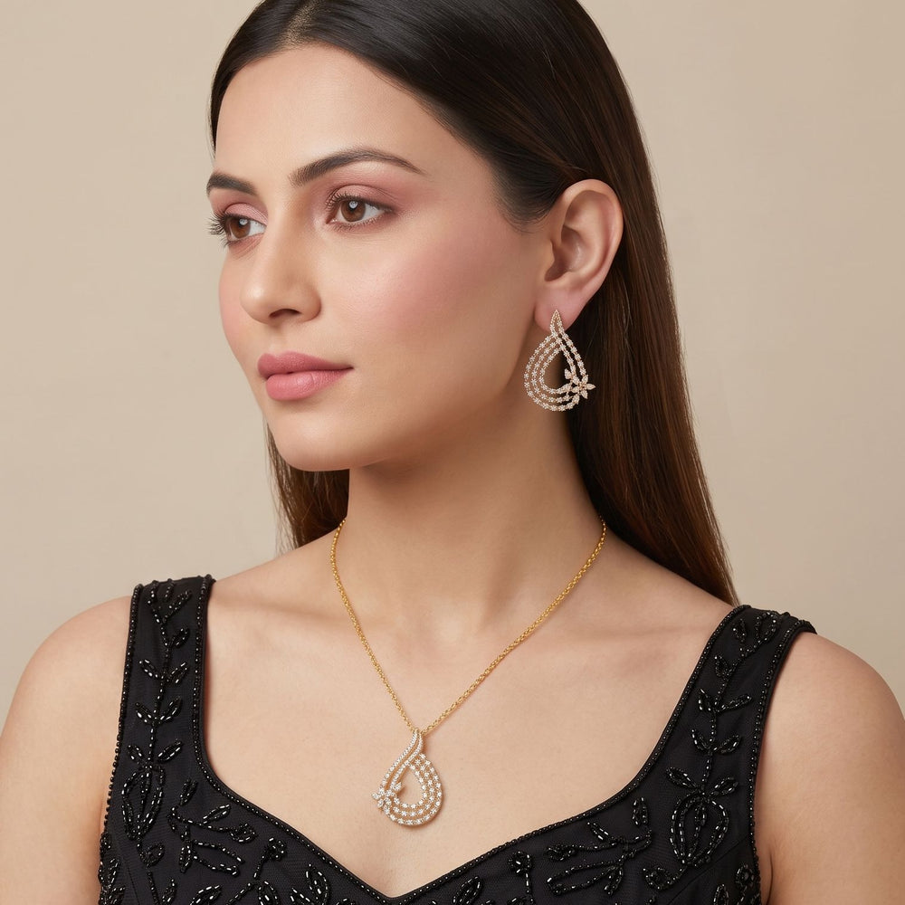 Ethereal Pulse Pendant Set