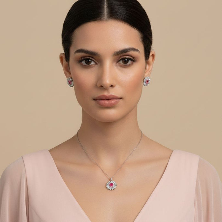 Fleur Pendant Set-Minima Collection