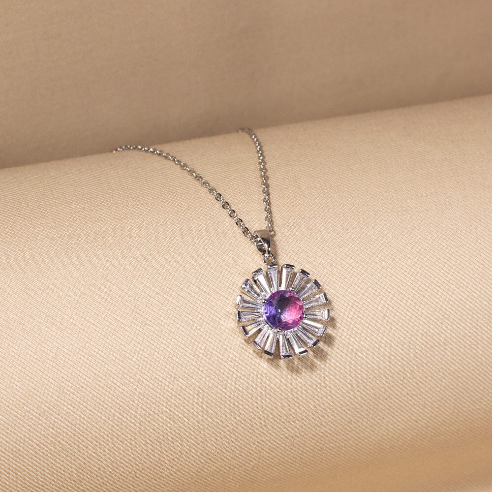 Fleur Pendant Set-Purple-Minima Collection