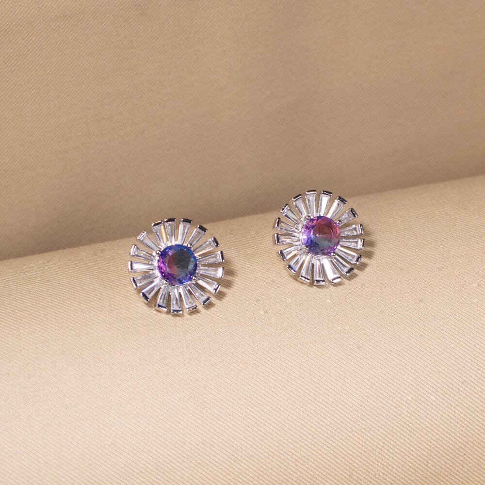 Fleur Pendant Set-Purple-Minima Collection