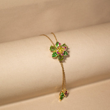 Flora Cascade Pendant (no earrings)