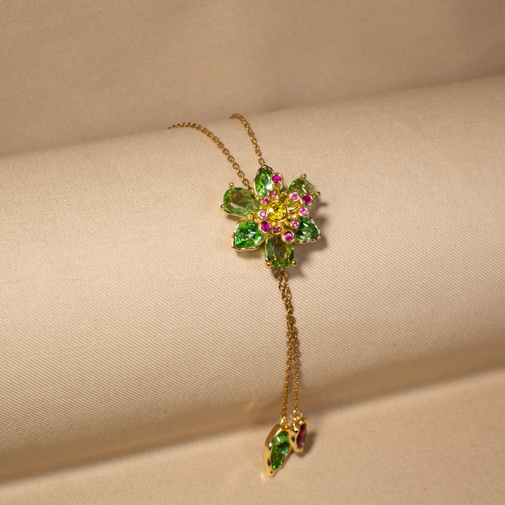 Flora Cascade Pendant (no earrings)